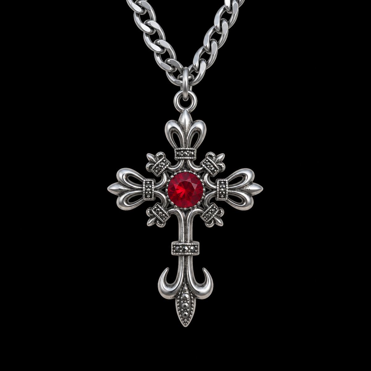 Nocturne Cross Necklace