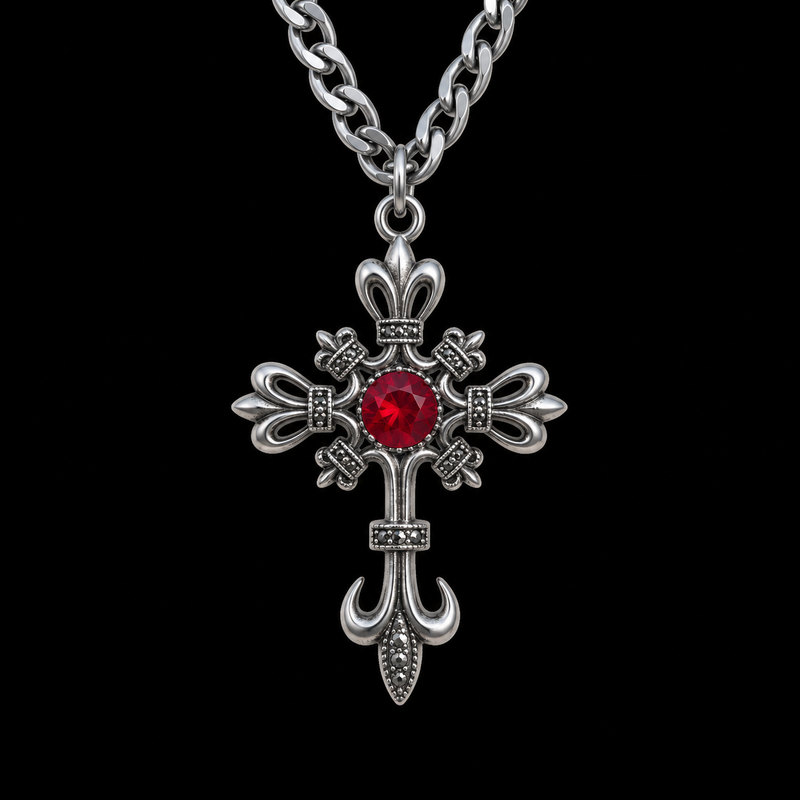 Nocturne Cross Necklace